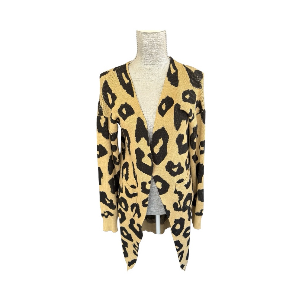 Leopard Print Sweater – Boutique Brand (No Size Tag)
